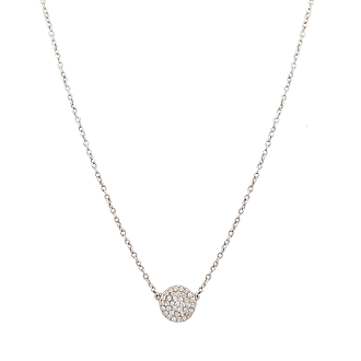 Clover necklace Charms rose gold, diamonds |Vanessa Tugendhaft Joaillerie