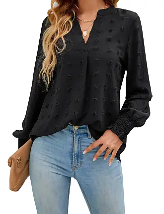 Floral Lace V Neck T Shirt With Lace Women's Retro Casual Top Womens Long  Sleeve Layering Shirt Shirt Shirts for Women Long Sleeve Undershirts for