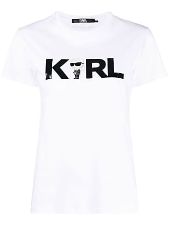 Karl Lagerfeld K/Ikonik logo-print T-shirt - Farfetch