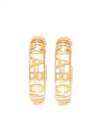 Buy Marc Jacobs White & Gold 'the Daisy' Mini Hoop Earrings - 710 Gold At  29% Off | Editorialist