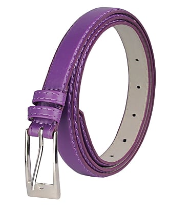 Philipp Plein Hexagon logo-buckle belt, Purple