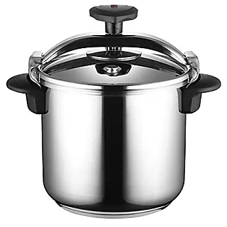 Commercial Chef 13 in 1 Electric Pressure Cooker 6.3 Quart Silver