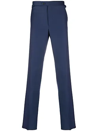 tapered wool chino trousers