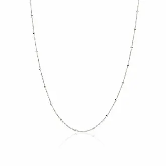 Boa Chain Necklace Silver