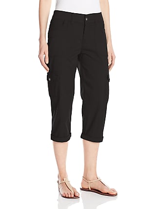 lee relaxed fit capris elastic waist