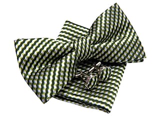 Retreez Boy's Suspender Bow Tie Set Solid Matte Color Woven Pre-Tied Bow Tie 