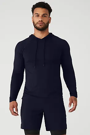 Alo Yoga Alosoft 1/2 Zip Pullover Top Long Sleeve Size S …Black