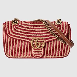Gucci Dionysus Small Sequin Rectangular Bag, Red, Fabric
