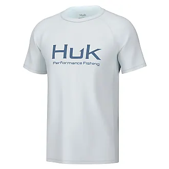 Huk Pursuit Vented Performance Shirt - Men's Black 3XL