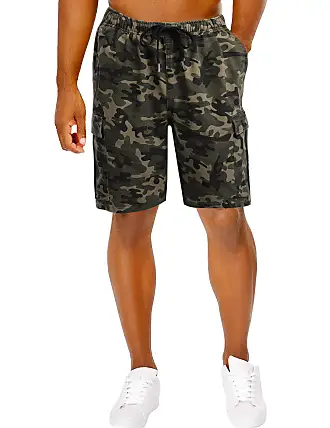 Mens Camo Cargo Shorts Lightweight Multi Pocket Camouflage Shorts Loose Fit  Zipper Pockets Cotton Short Pants, Black 1, 30 : : Clothing, Shoes  & Accessories
