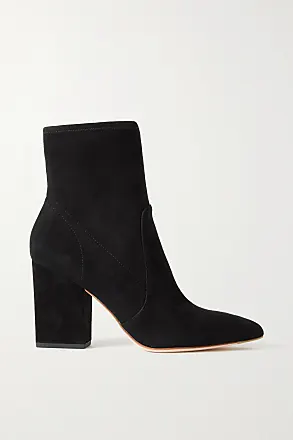 Totême 60mm leather ankle boots - Black