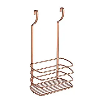 Metaltex Aquatex Copper Dish Drainer with Tray, Metal, Copper, 37X 33x 63cm