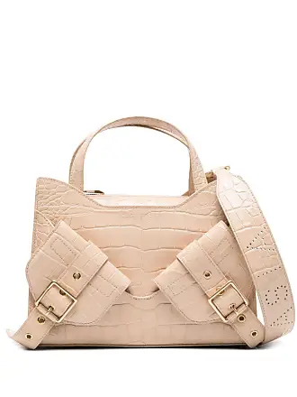 FRANCESCO BIASIA Brown Leather Hand Bag Purse | eBay
