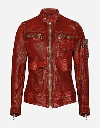 Dolce & Gabbana Leather jackets for Men, Online Sale up to 67% off