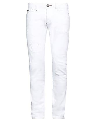 Jeans Pantalones Vaqueros de Philipp Plein para Hombre en Blanco | Stylight