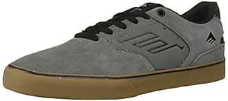 Grau Light Grey/Black 051 Emerica Herren The Reynolds Low Vulc Skateboardschuhe
