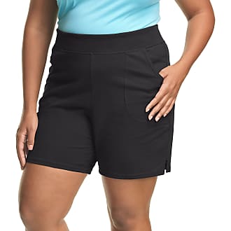 5X Spot on Odyssey/Black Piecing JUST MY SIZE Womens Active Blocked Capris