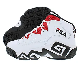 Fila white basketball outlet shoes