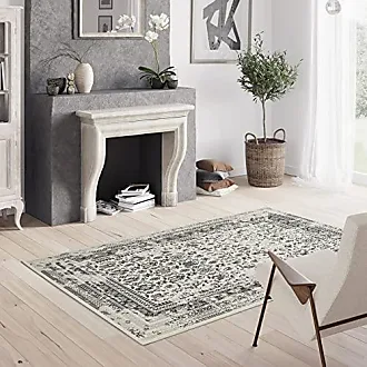 BALTA Tapis Exterieur, Tapis Tissé Plat idéal pour l'Extérieur sur la  Terrasse ou à l'Intérieur dans Un Salon - Chambre, Tissage Mécanique, Effet