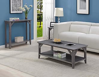 Convenience Concepts Winston Coffee Table, Weathered Gray