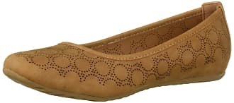 Easy Street Womens Cosmic Ballerina Slip-on with Cutouts Ballet Flat Tan 5.5 M US