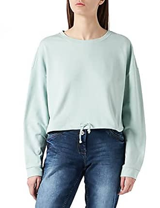 ONLY Damen Sweatshirt Pullover onlJILL HOOD grau grün Kapuze Shirt Sweater NEU 