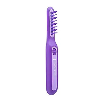 Wet Brush Treatment Brush - Purple Custom Care - All Hair Types - Evenly  Distributes Spa Treatment Helps Reduce Shed and Breakage with Drainage  Holes - Pain-Free Comb for Men Women Boys and Girls