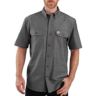 Carhartt Men's Rugged Flex Rigby Long Sleeve Work Shirt (Regular and Big &  Tall