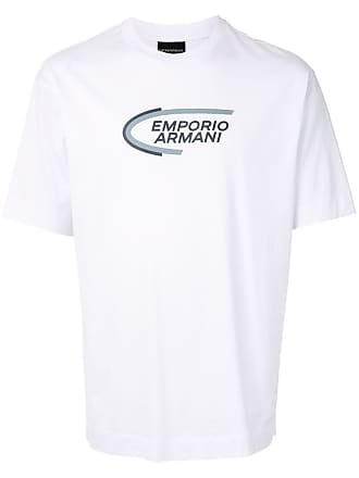 Men's White Emporio Armani T-Shirts: 150 Items in Stock | Stylight