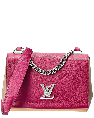 Louis Vuitton Lockme Ii Bb Red Leather Shoulder Bag (Pre-Owned)