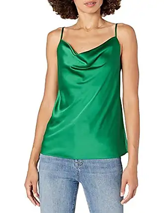 The Drop Women's Christy Cowl-Neck Cami Silky Stretch Top : :  Clothing, Shoes & Accessories