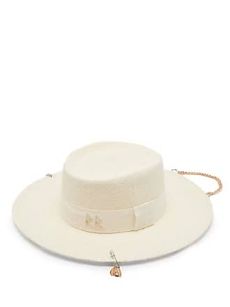 Austin Wool Felt Cowboy Hat in Green - Maison Michel