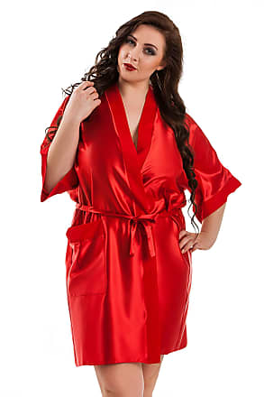 Nine X Satin Dressing Gown Plus Size 8-26 S-7xl Bridesmaid Robe Ivory 