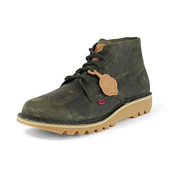 12 UK KICKERS Boys Newnobo Ankle Boot Camel Clair