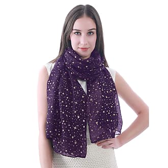 Violet Large Écharpe Dentelle Châle Floral Wrap Big coton foulard Plain pashmina hijab 