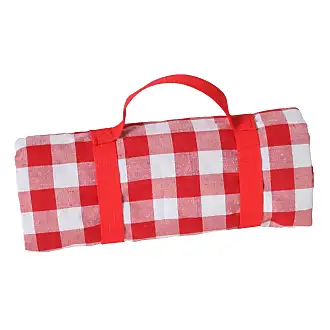 Tovaglia da picnic a quadri blu e bianchi 140 x 140 cm