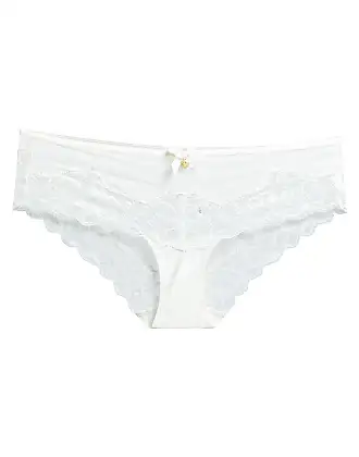 Women's White Chantelle Underwear