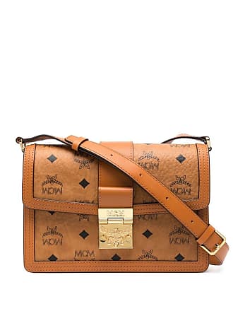 MCM: handbag for woman - Brown  Mcm handbag MWTDSBO06 online at