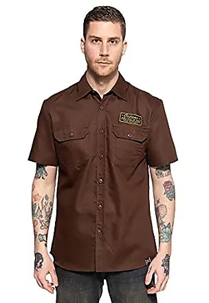 King Kerosin - Button Up Work Shirt. Tiki Rod Shop