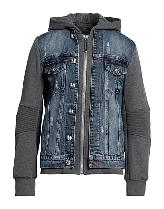 Philipp Plein painterly-print Sherpa Denim Jacket - Farfetch in