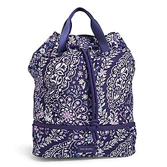 Purple and White Paisley Sports Bag 