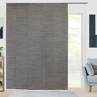 Chicology Vertical Blinds, Room Divider, Door Blinds,Blinds for Sliding Glass Doors, Temporary Wall, Closet Curtain, Room Door, Ice Gray (Light Filtering), W:46