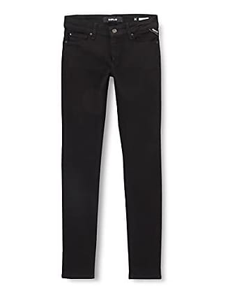 Pantalon en jean Jean Kaos en coloris Noir Femme Vêtements Jeans Jeans coupe droite 