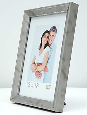 15.24cm x 10.16cm Inov8 Framing British Made Photo Frame Mosaic Silver Holds Picture 6x4 