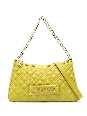 Moschino Chain Strap Inflatable Tote Bag in Yellow