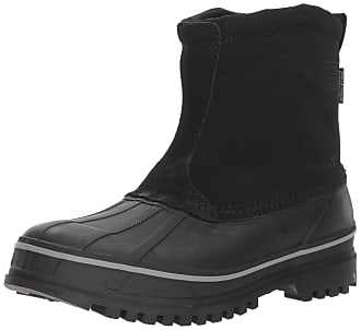 skechers mens boots black