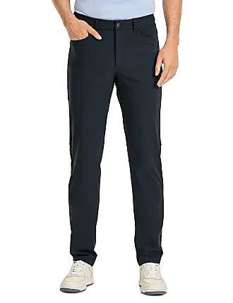 CRZ YOGA Athletic High Waisted Joggers for Women 27.5 - Large, Cliff Ash