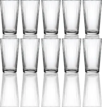Circleware Cosmo Huge 16-Piece Glassware Set of Highball Tumbler Drinking  Glasses and Whiskey Cups f…See more Circleware Cosmo Huge 16-Piece  Glassware