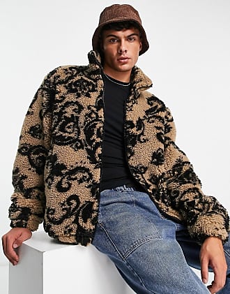 Versace logo-print Satin Bomber Jacket - Neutrals