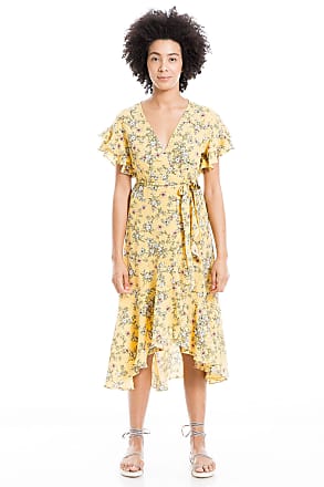 Yellow Wrap Dresses: Shop up to −60 ...